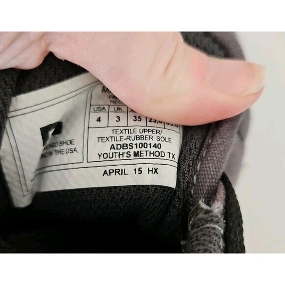 DC Youth's Method TX Skateboard Sneaker Size 4 Canvas Logo 2015 - Picture 9 of 10